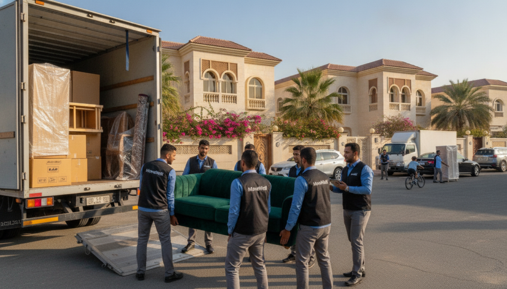 نقل عفش حي السلامة ونقل عفش حي النعيم ونقل عفش حي البساتين