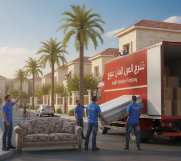 نقل عفش حي الصفا | الشركة العربية لنقل الأثاث | 📞 0560329696
