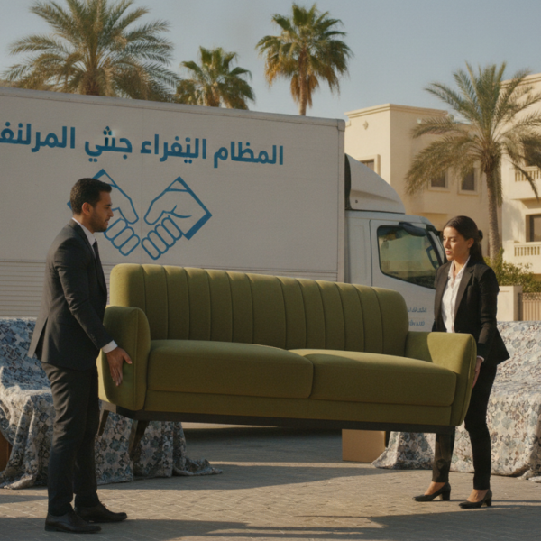 نقل عفش حي الضاحية | الشركة العربية لنقل الأثاث | 📞 0560329696