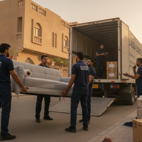 نقل عفش حي العزيزية | الشركة العربية لنقل الأثاث | 📞 0560329696
