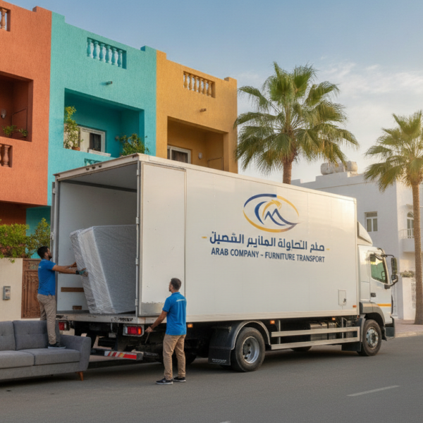 نقل عفش حي الفيحاء | الشركة العربية لنقل الأثاث | 📞 0560329696