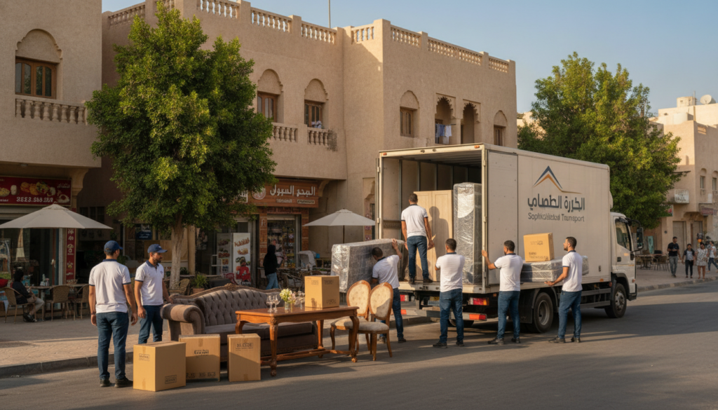 نقل عفش حي المساعدية وحي المحمدية