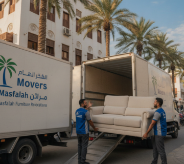 نقل عفش حي المسفلة | الشركة العربية لنقل الأثاث | 📞 0560329696