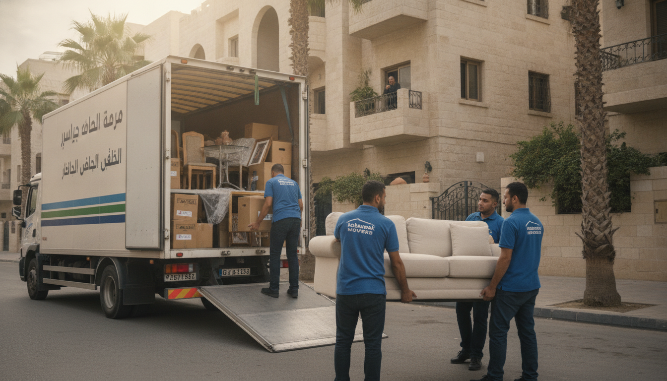 نقل عفش حي المطار | الشركة العربية لنقل الأثاث | 📞 0560329696