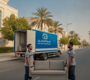 نقل عفش حي الملقا | الشركة العربية لنقل الأثاث | 📞 0560329696